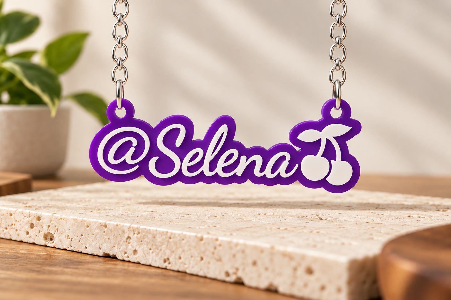 Custom Name Keychain Pair