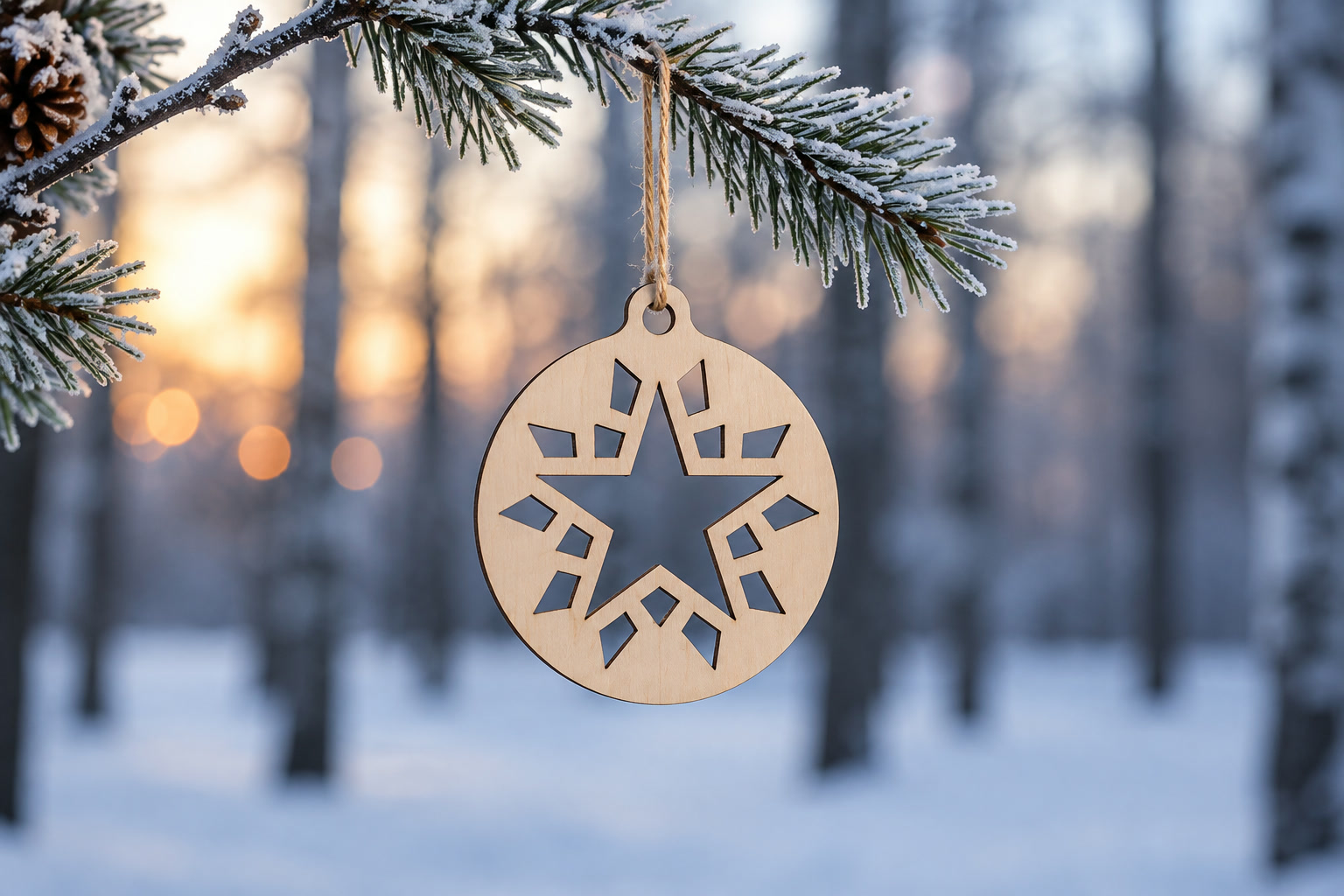 Christmas Star Ornament