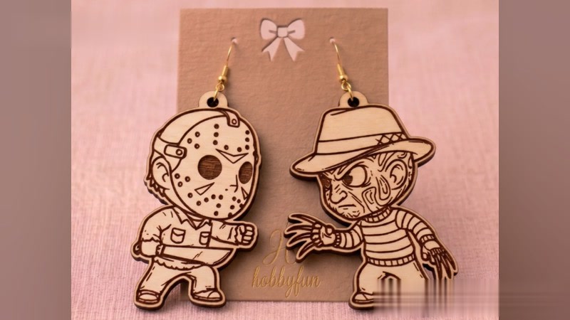 Jason + Freddy Earrings