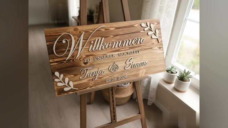 Welcome Wedding Sign