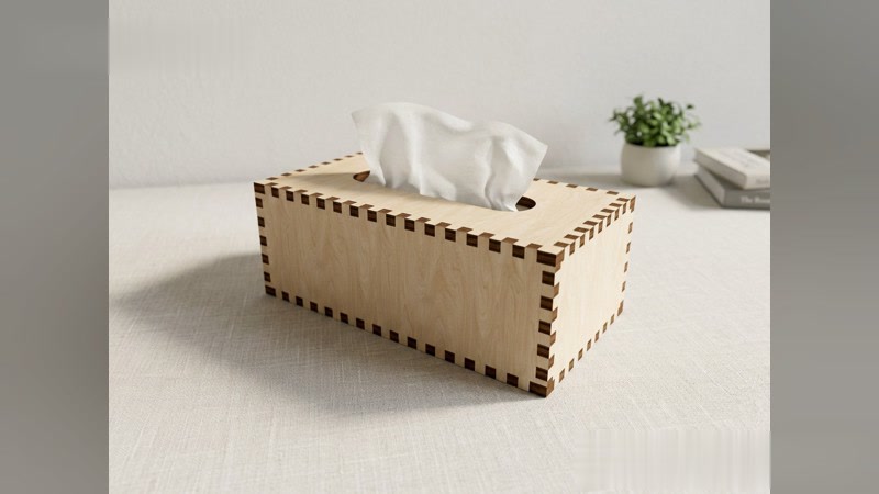Resizable Tissue Box