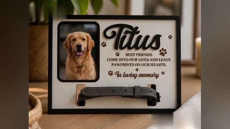 Pet Memorial Photo Frame